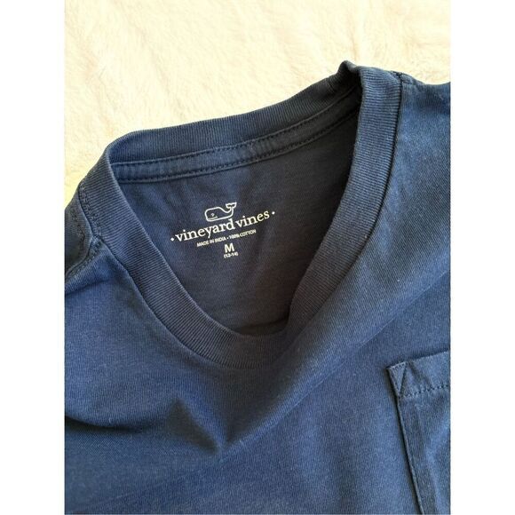 Vineyard Vines Hockey Long Sleeve Shirt Medium 12/14 - Picture 5 of 7